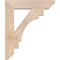 Ekena Millwork Merced Slat Smooth Bracket, Douglas Fir, 3 1/2"W x 20"D x 24"H BKT04X20X24MRC06SDF - alternate 4